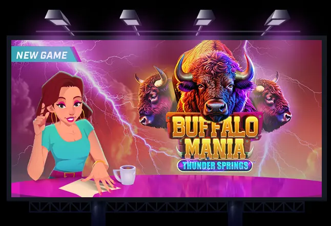 New Game Buffalo Mania: Thunder Springs