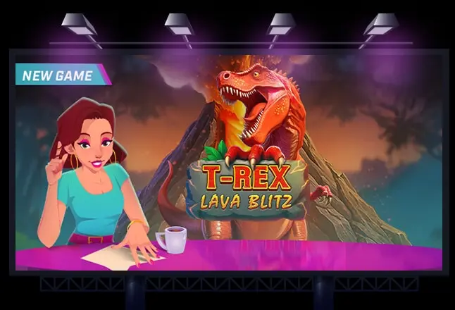 New Game T-Rex Lava Blitz