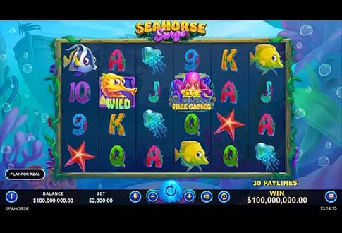 Seahorse Surge gameboard