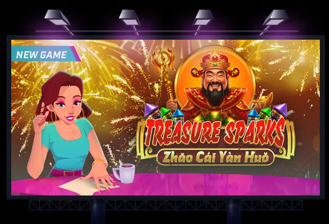 New Game Treasure Sparks
