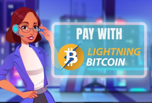 Pay with Lightning Bitcoin at Uptown Aces