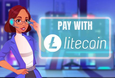 Pay with litecoin at Uptown Aces