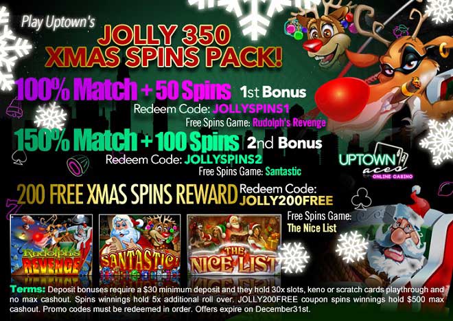 Uptown Aces Free Spins