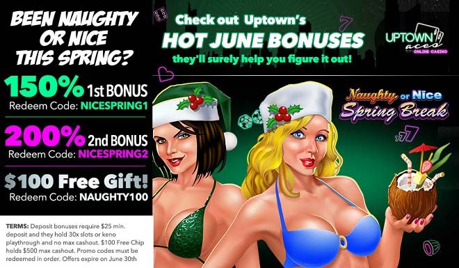 Uptown Aces Free Bonus