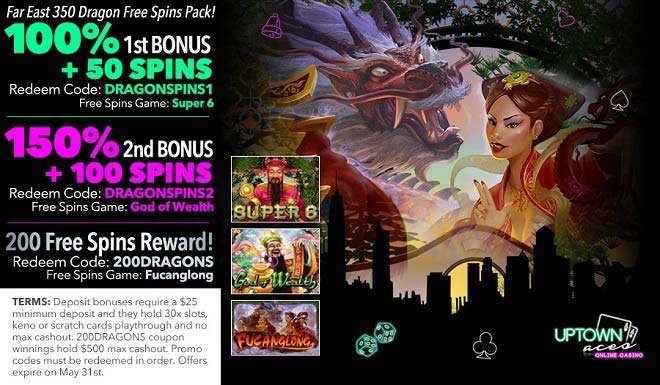 Uptown Aces Free Spins