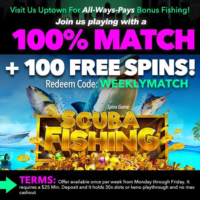 100% Match + 100 Free Spins